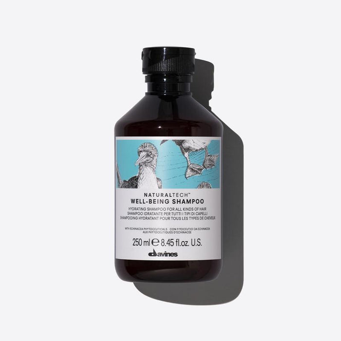 Davines Naturaltech Wellbeing Shampoo | 250ml available online at Little Hair Co